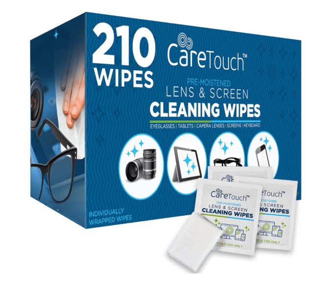 Care Touch Lens Cleaning Wipes