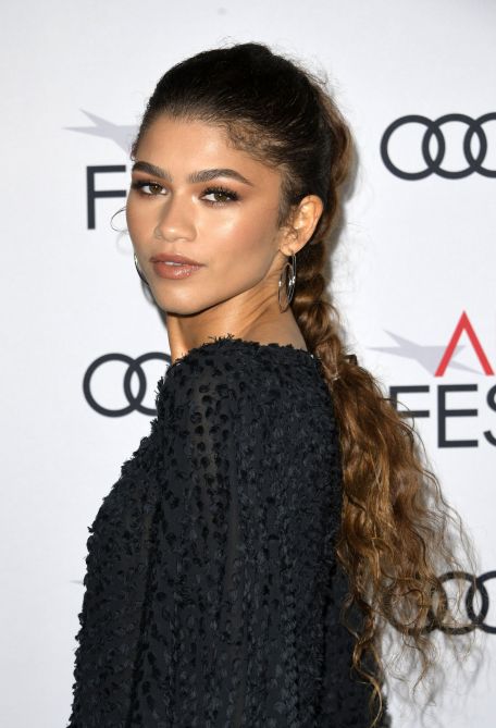 zendaya ponytail