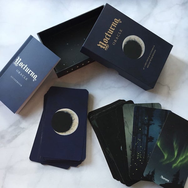 STYLECASTER | Best Oracle Cards | nocturna oracle deck