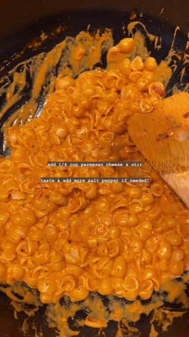 STYLECASTER | Gigi Hadid Vodka Sauce Recipe