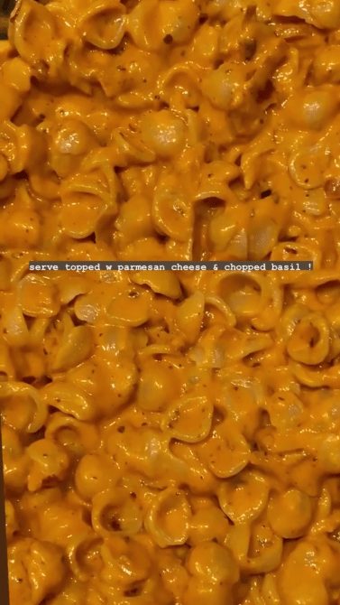 STYLECASTER | Gigi Hadid Vodka Sauce Recipe