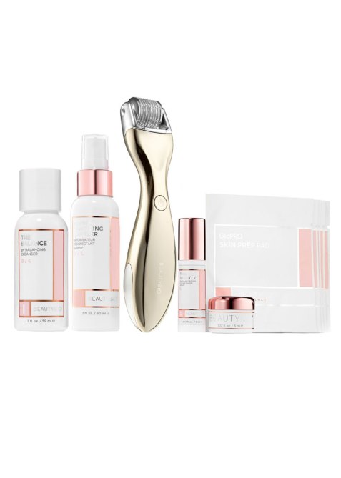 BeautyBio Metallic Gold GloPRO® Microneedling Regeneration Tool Set