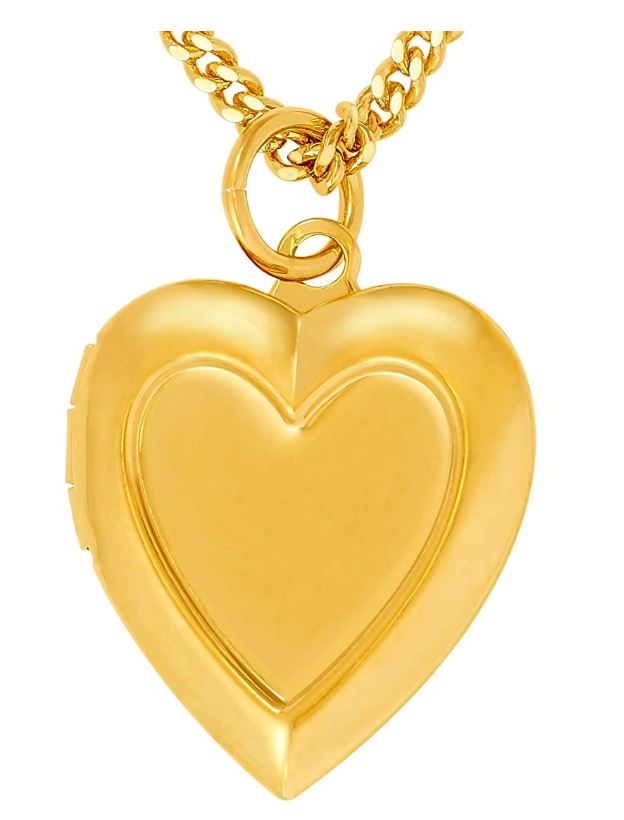 Lifetime jewelry heart locket necklace amazon