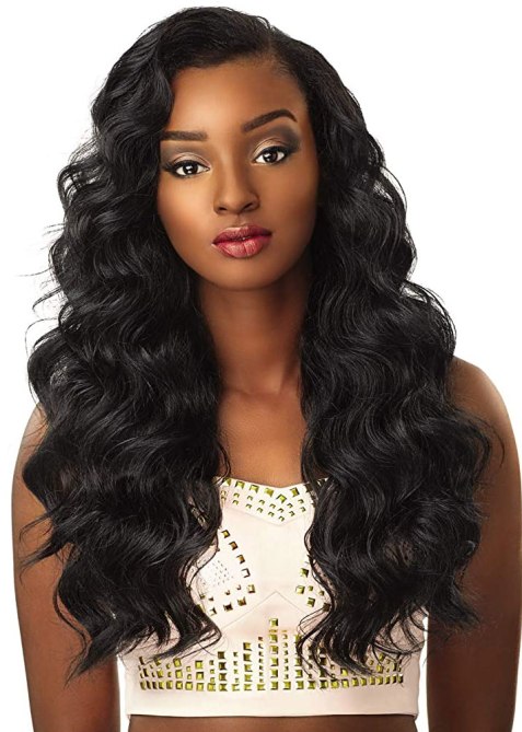 Sensationnel 100% Premium Fiber Instant Weave Synthetic Half Wig