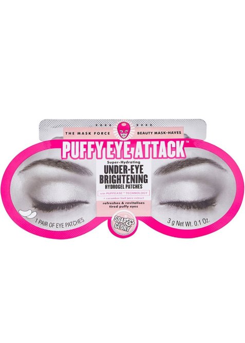 Soap & Glory Puffy Eye Attack Super Hydrating Under Eye Brightening Hydrogel Patches