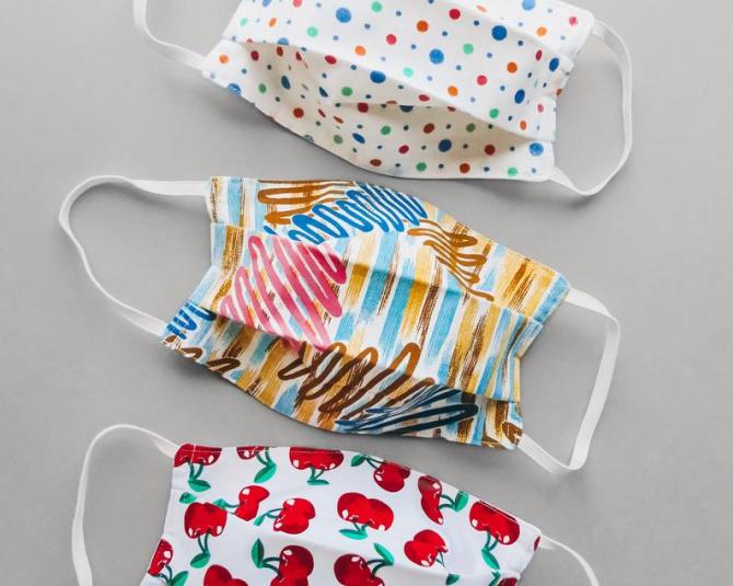 STYLECASTER | Cute Cloth Face Masks