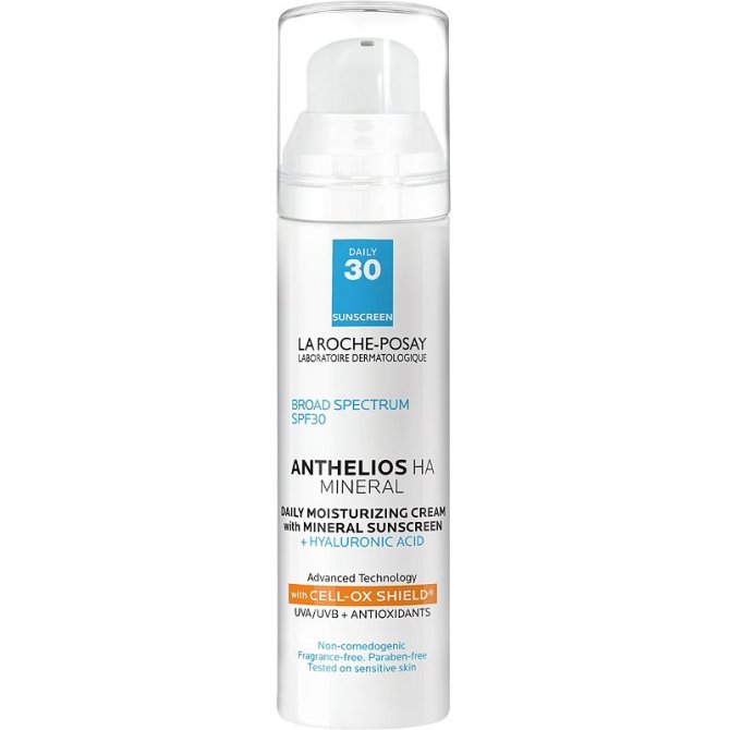La Roche-Posay Anthelios Mineral SPF 30 Moisturizer + Hyaluronic Acid