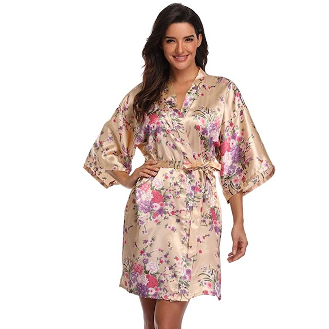 Mignon Cromwell Women's Floral Kimono