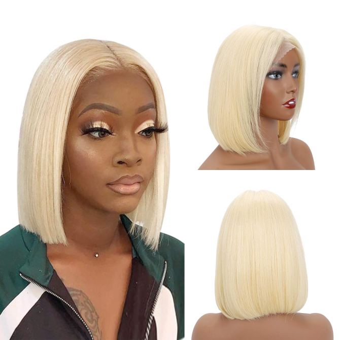 SUYYA 613 Lace Front Blonde Bob Wig