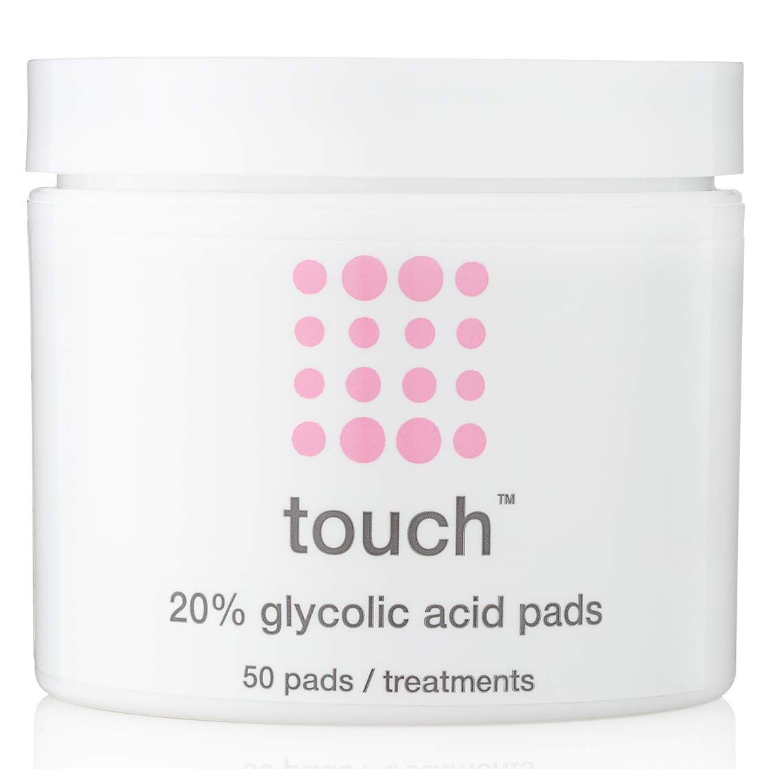 Touch 20% Glycolic Acid Pads Exfoliating And Resurfacing AHA Peel