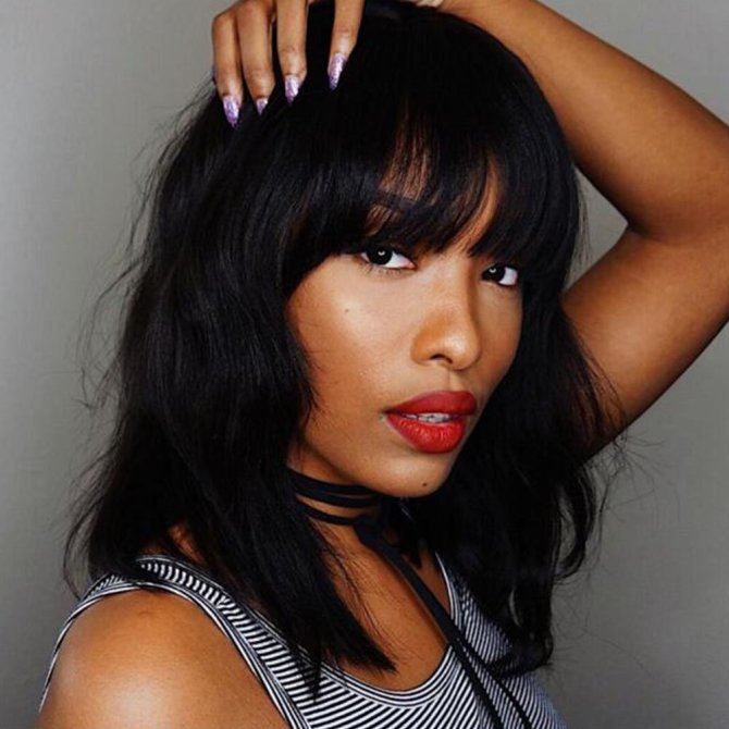 AISI Hair Synthetic Bob Curly Wig