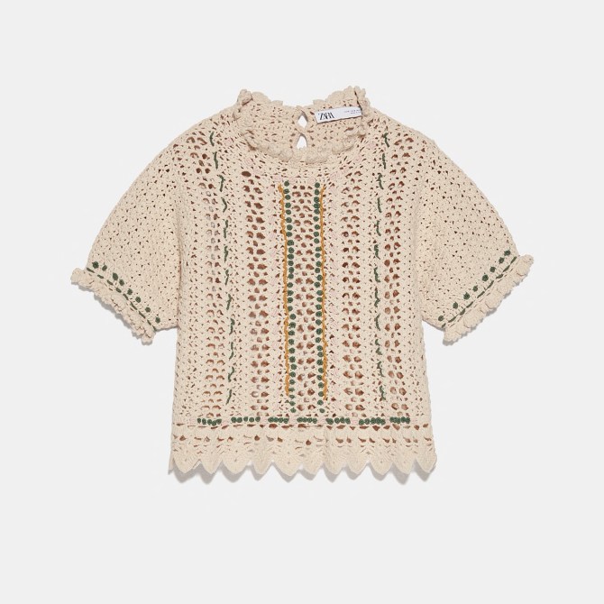 STYLECASTER | Zara Crochet Trend Summer 2020