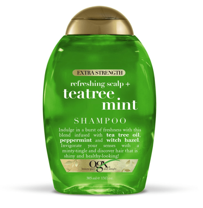 OGX Extra Strength Refreshing Scalp + Teatree Mint Shampoo