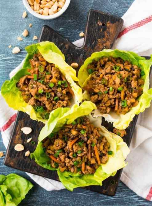 STYLECASTER | easy summer slow cooker recipes | slow cooker Asian lettuce wraps