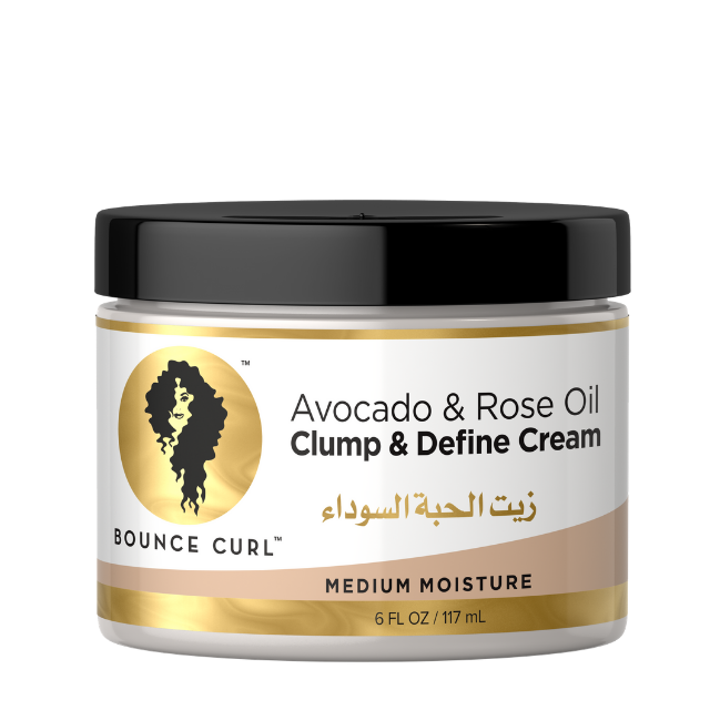 Bounce Curl Avocado & Rose Oil Clump and Define Cream