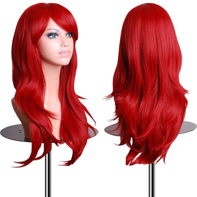 EmaxDesign Red Wig