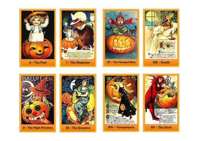 STYLECASTER | Halloween Tarot Cards