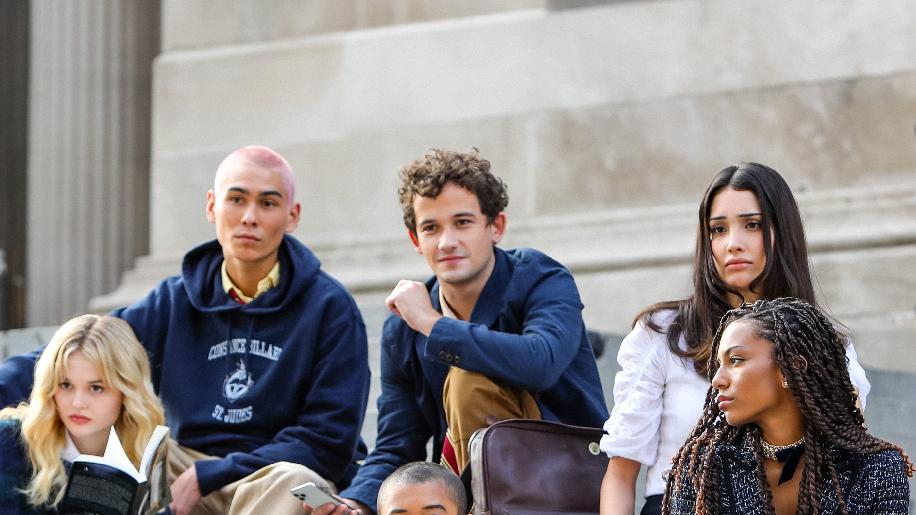 Eli Brown, Evan Mock, Zion Moreno - Gossip Girl