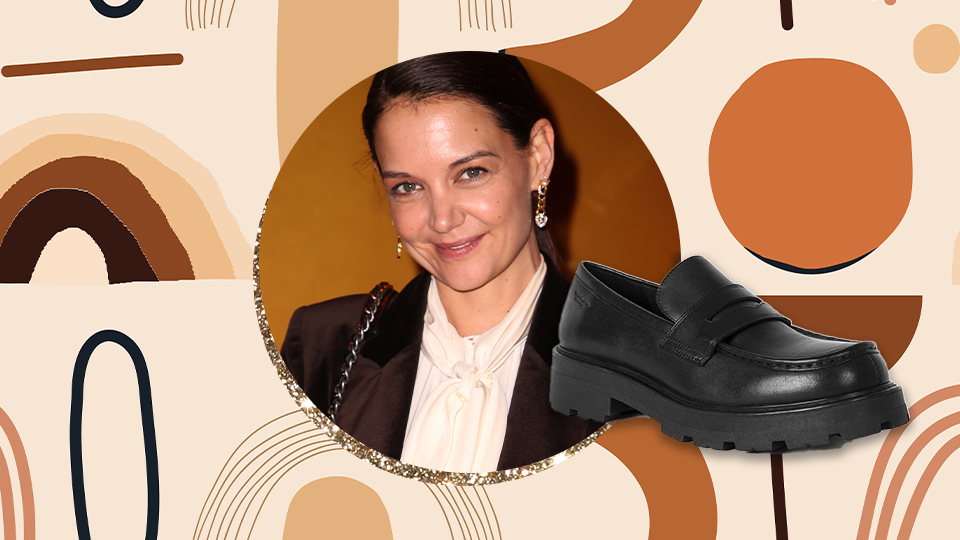 STYLECASTER | Katie Holmes Vagabond Cosmo Loafers