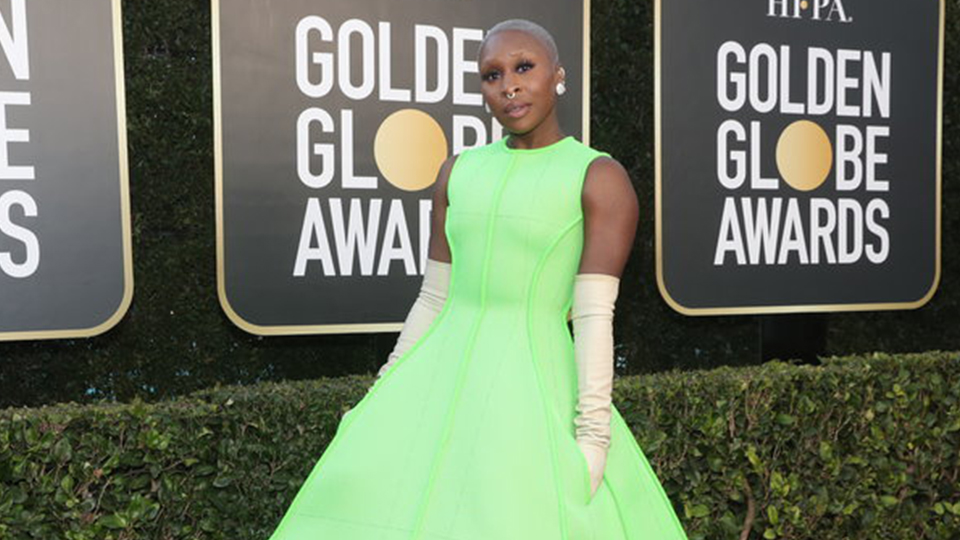 STYLECASTER | Cynthia Erivo Golden Globes