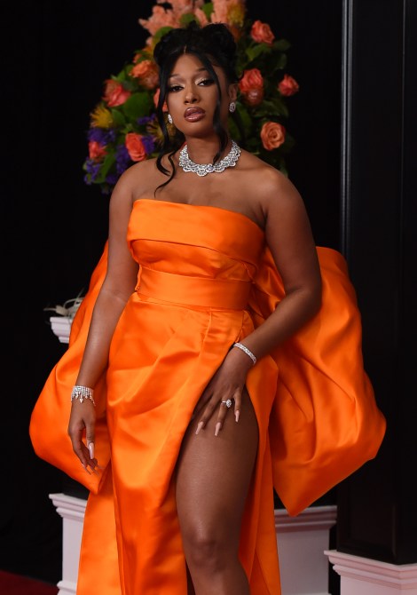 STYLECASTER | Megan Thee Stallion 2021 Grammys Look
