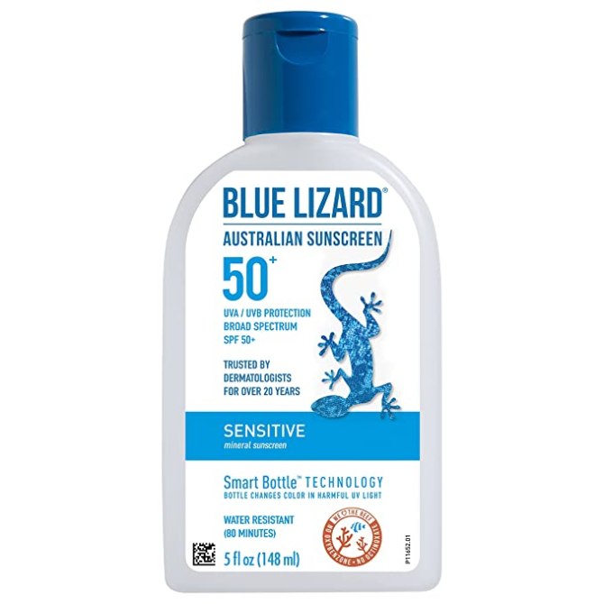 Blue Lizard Sensitive Mineral Sunscreen Amazon