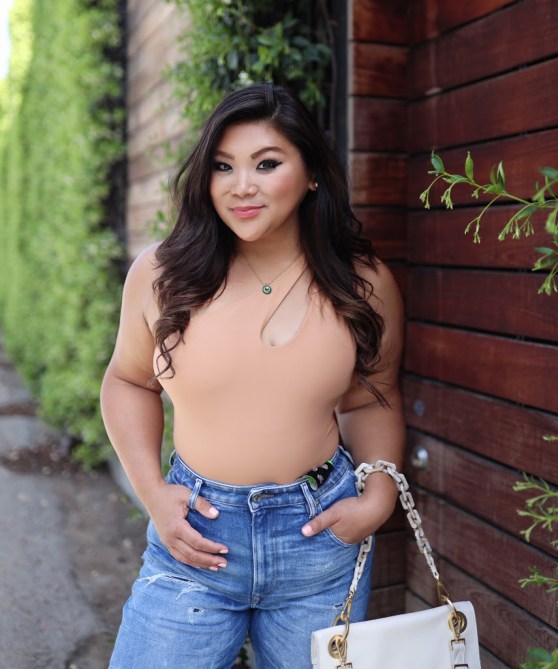 STYLECASTER | Styling Swimsuits As Bodysuits