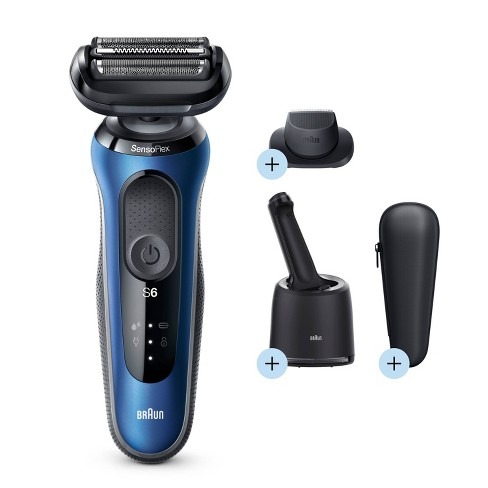 Braun Series 6-6072cc Men's Rechargeable Wet & Dry Electric Foil Shaver System Target