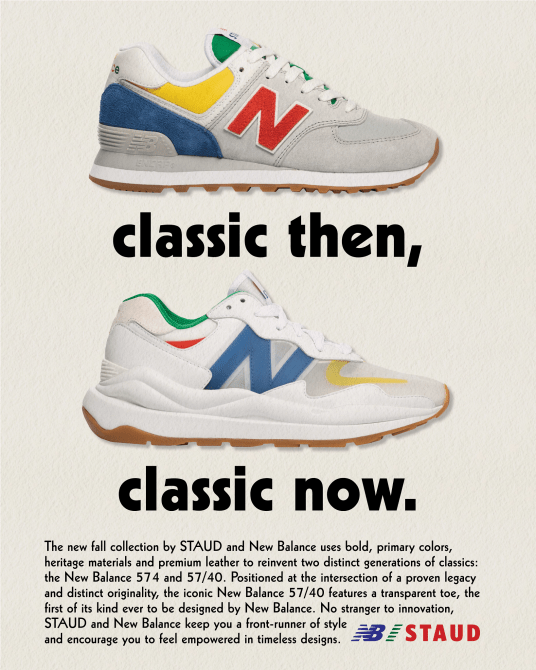 STYLECASTER | STAUD x New Balance