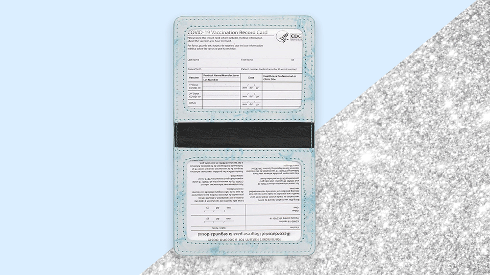 STYLECASTER | Vaccine Card Holder