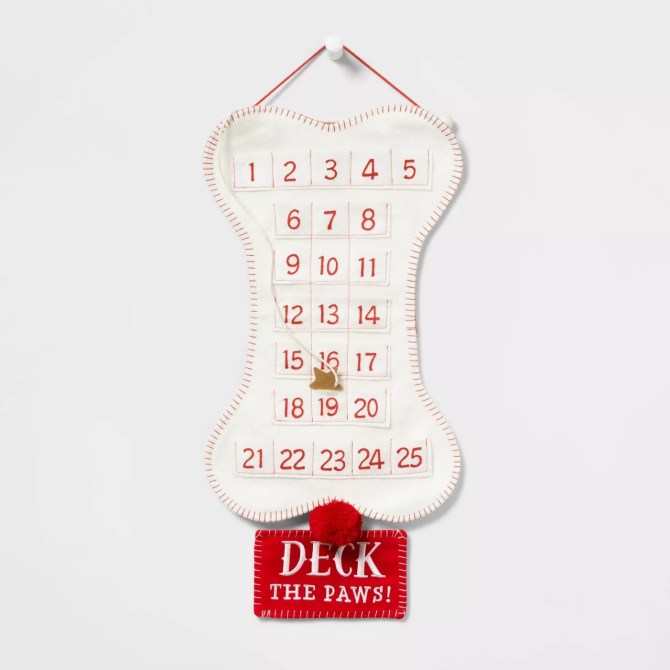 Target Dog Bone Christmas Advent Calendar