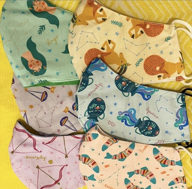 Cha Cha Covers Astrology Face Mask