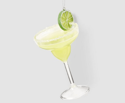 Glass Margarita Ornament