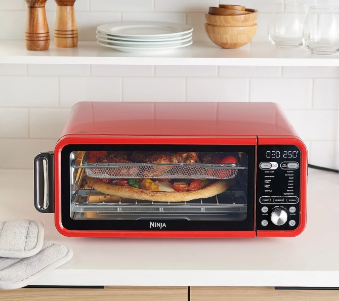 Ninja Foodi 15-in-1 Smart Dual Heat Air Fry Flip Oven QVC