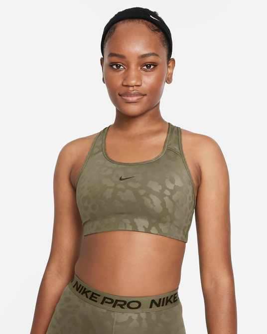 Medium-Support Leopard Sports Bra
