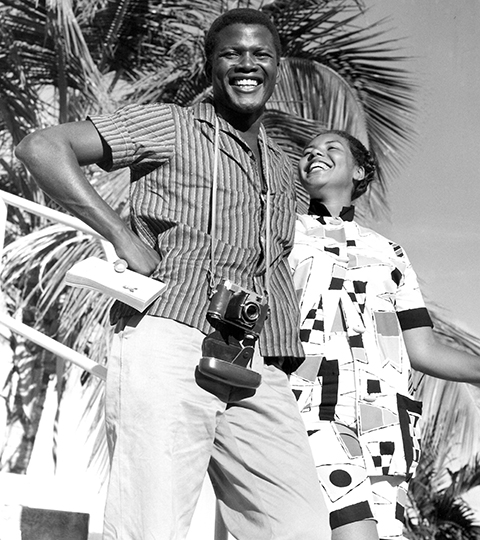 Sidney Poitier Wife Juanita Hardy