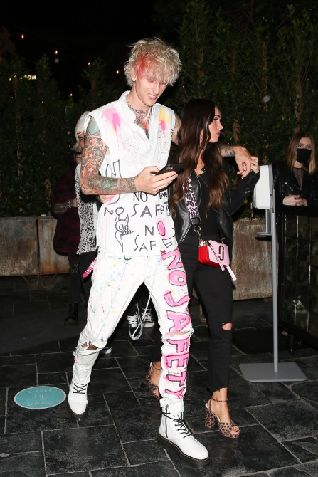 STYLECASTER | Megan Fox Machine Gun Kelly Style