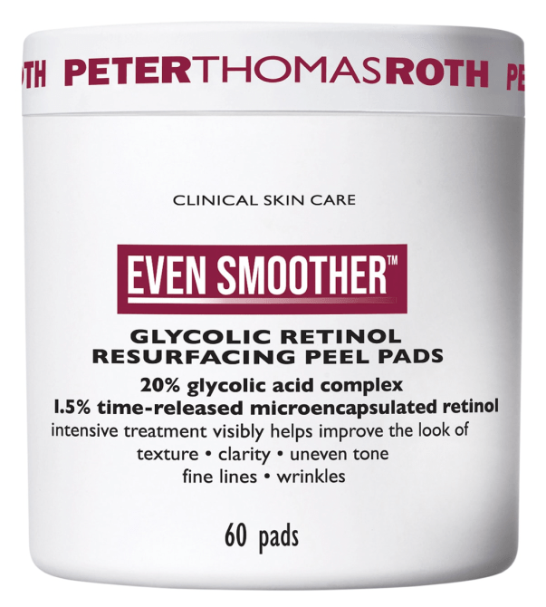 Peter Thomas Roth Even Smoother™ Glycolic Retinol Resurfacing Peel Pads