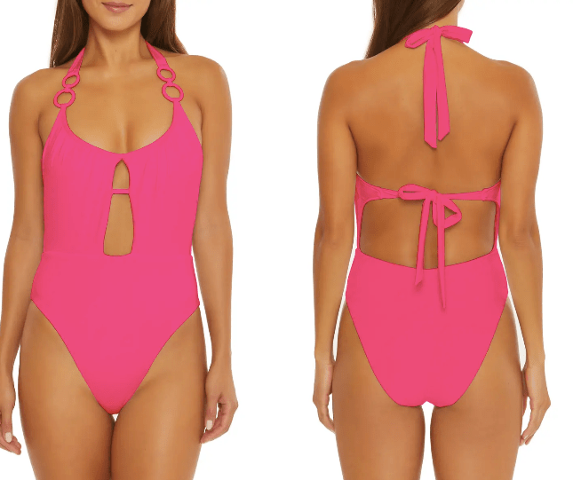 Monaco Halter Neck One-Piece Swimsuit