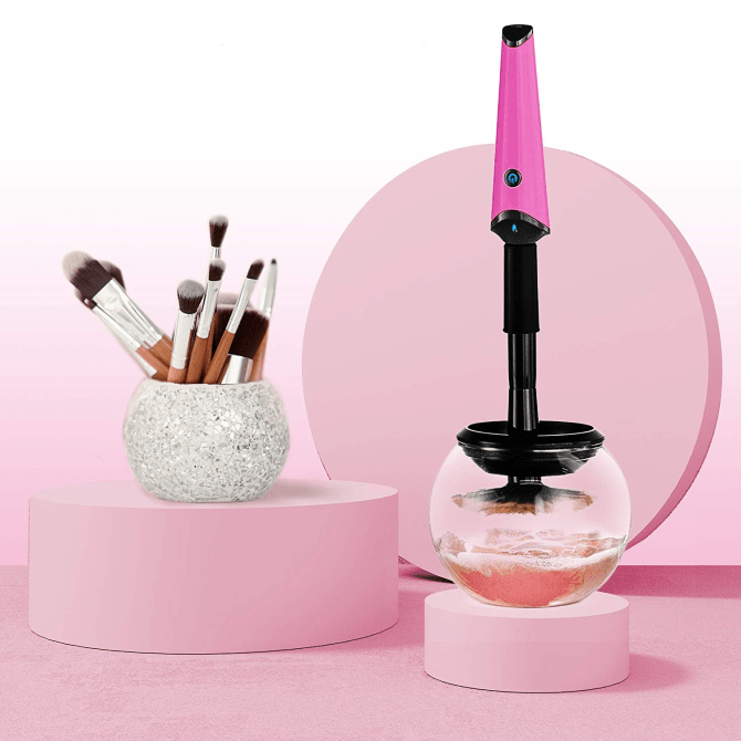 Luxe Electric Makeup Brush Cleaner Amazon