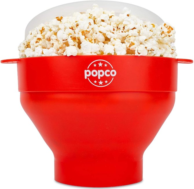 The Original Popco Silicone Microwave Popcorn Popper Amazon