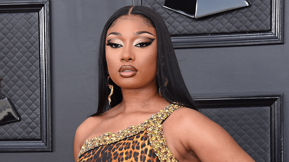 Megan Thee Stallion 2022 Grammys Makeup