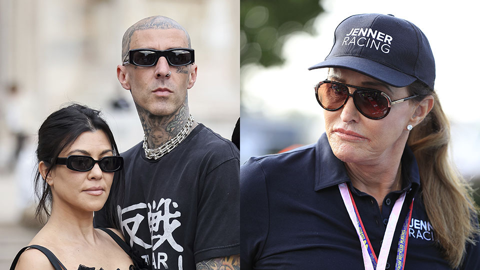 kourtney kardashian travis barker caitlyn jenner