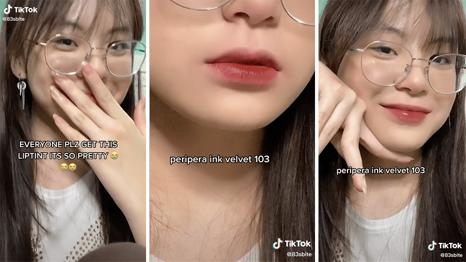 Peripera Ink the Velvet Lip Tint TikTok