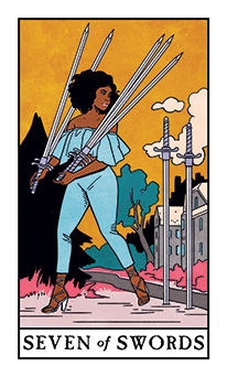 Seven of Swords Tarot