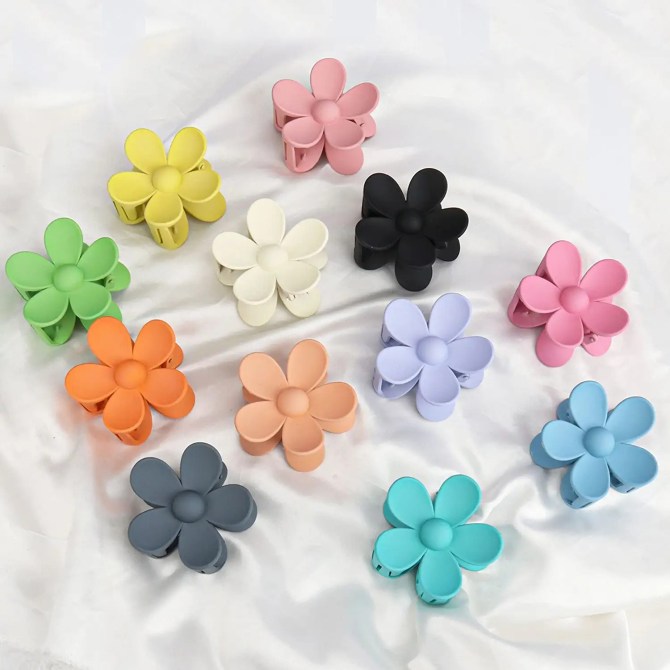 Messen Flower Claw Clips (12 pcs) Amazon