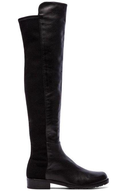 Stuart Weitzman 5050 Stretch Leather Boot Revolve