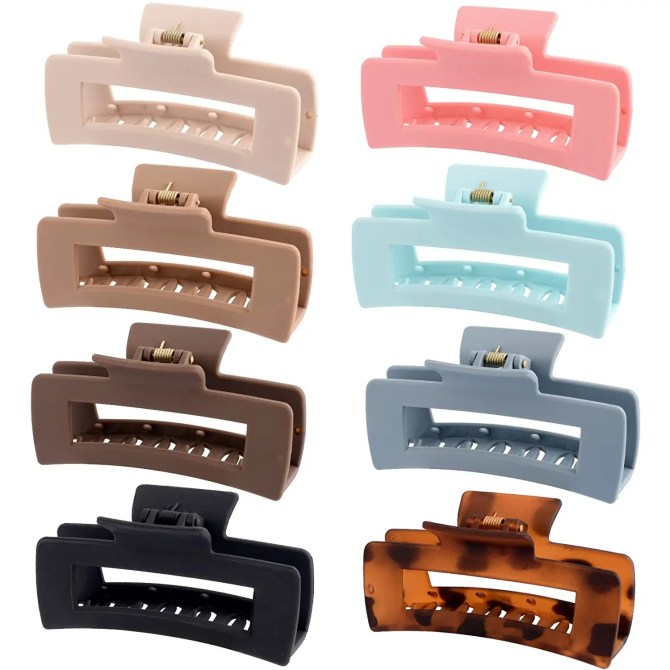 ZYTJ Large Rectangle Hair Claw Clips Amazon