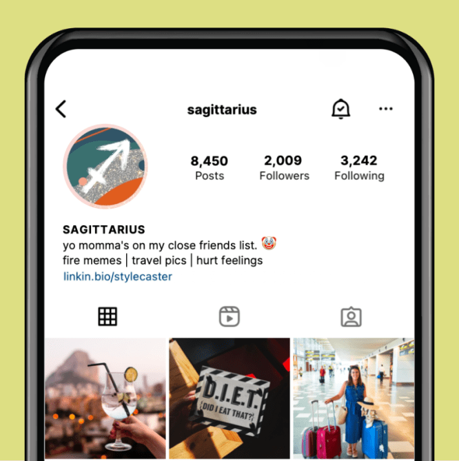 STYLECASTER | Sagittarius Social Media Midheaven