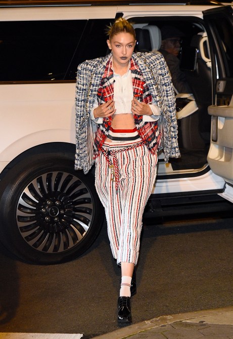 STYLECASTER | Gigi Hadid Thom Browne